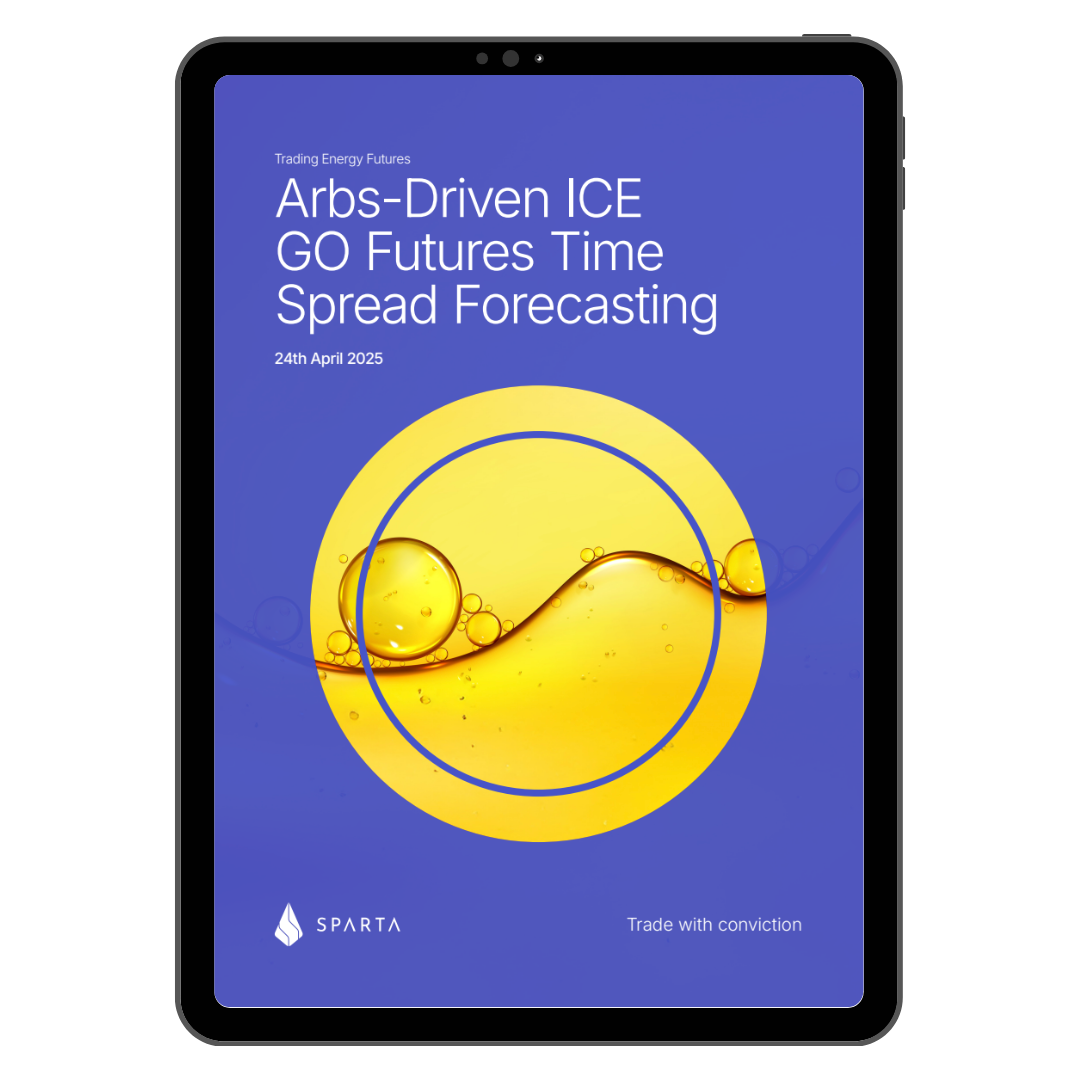 Trading Energy Futures Arbs-Driven ICE GO Futures Time Spread Forecasting